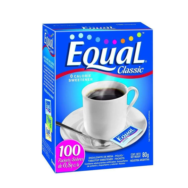 Edulcorante Equal Classic X100 Sobres de 1gr