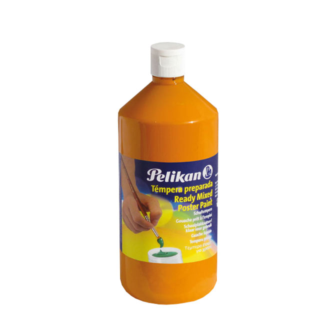 Tempera 1L Naranja Pelikan