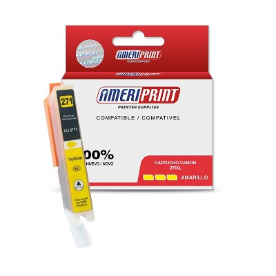 Cartucho Compatible Canon 271XL Amarillo MG 5720 5722 6820 Ameriprint