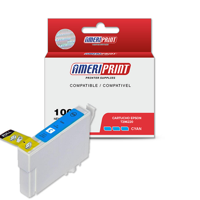 Cartucho Compatible Epson T 296 Cyan XP 231 431 Ameriprint