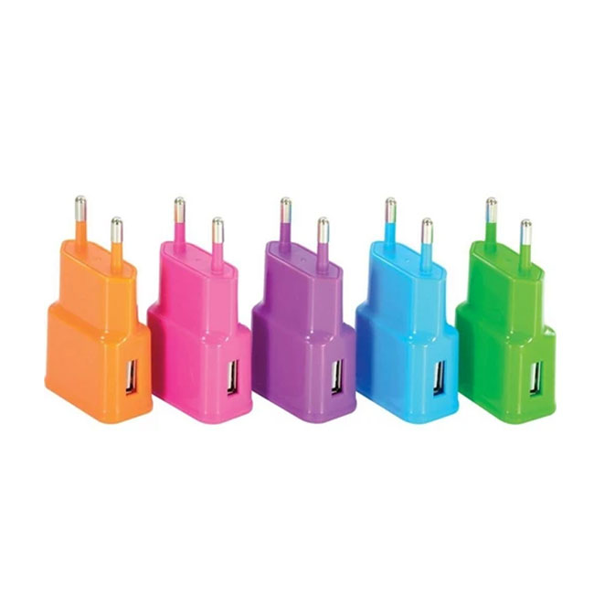 Cargador USB De Pared Smartogo CB080 Colores Surtidos