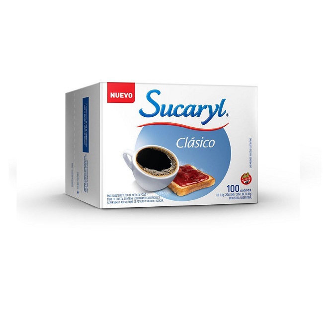 Edulcorante Sucaryl x100 Sobres de 1gr
