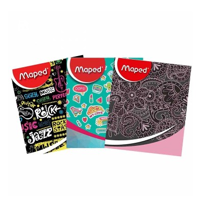 Cuaderno 96 Hojas Rayadas Engrapado Maped