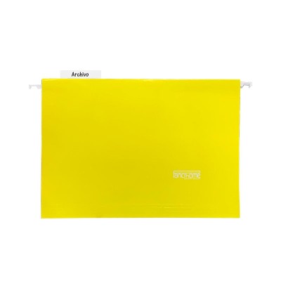 Carpeta Colgante A4 con ventana Amarillo Panchrome