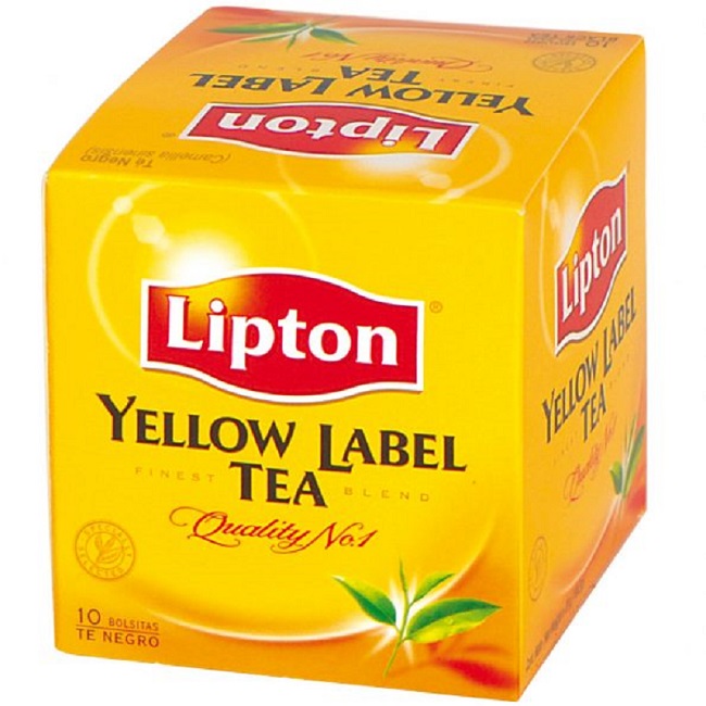 Té Negro Lipton  x10 saquitos de 2g