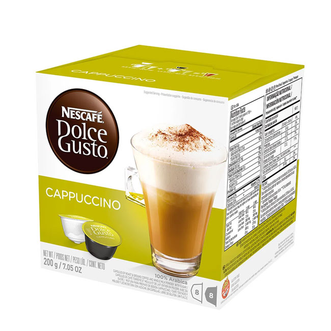 Café Nescafé Dolce Gusto Capuccino x16 Cápsulas