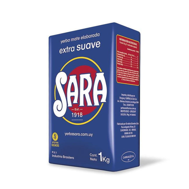 Yerba Sara Extra Suave 1Kg