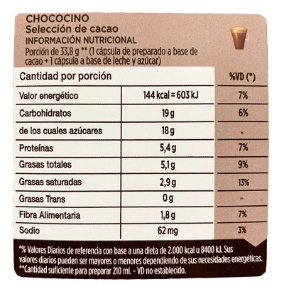 Café Nescafé Dolce Gusto Chococino x16 Cápsulas