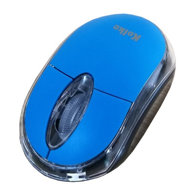 Mouse óptico con luz azul Kolke KEM-340  USB