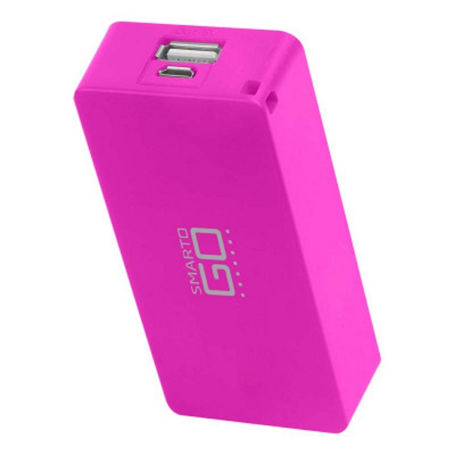 Power Bank Cargador USB Colores 4.000mAh Smartogo CB097