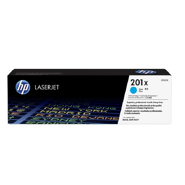 Toner HP CF401X (201X) Cyan 