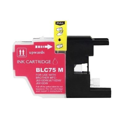 Cartucho Compatible Brother LC 75 Magenta MFC J430 625 825 