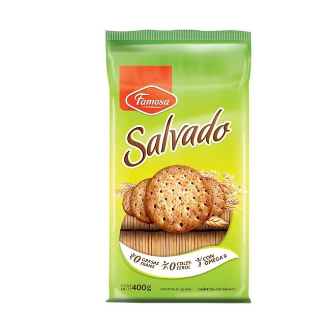 Galleta de Salvado 400g Famosa