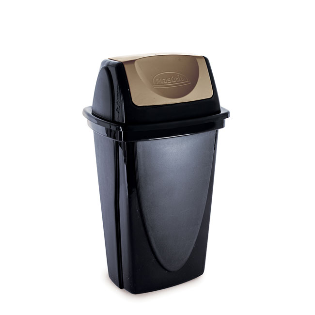 Papelera EcoBlack 9 lts Plasútil