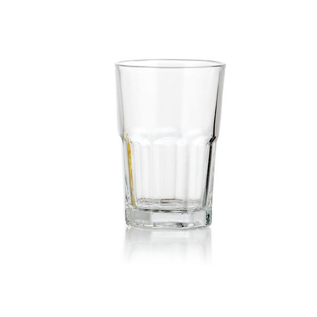 Vaso Grueso 377ml Vidrio Crisa 