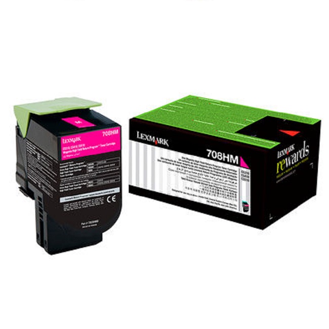 Toner Lexmark 70C8HMO Magenta