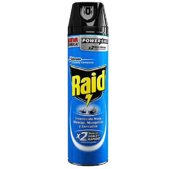 Insecticida en Aerosol Powershot Raid