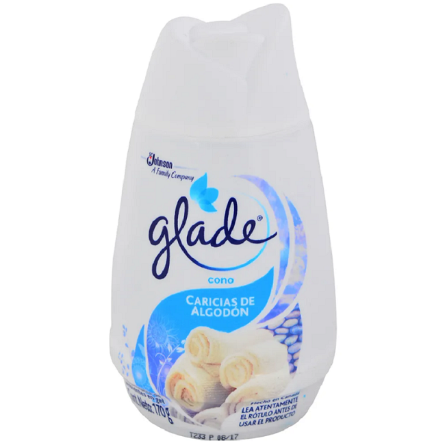 Aromatizante Cono Caricias de Algodón Glade 