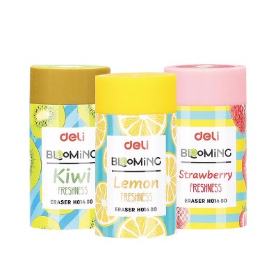Goma de Borrar PVC Frutas Deli