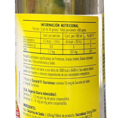 Edulcorante Sucaryl Líquido 180cc