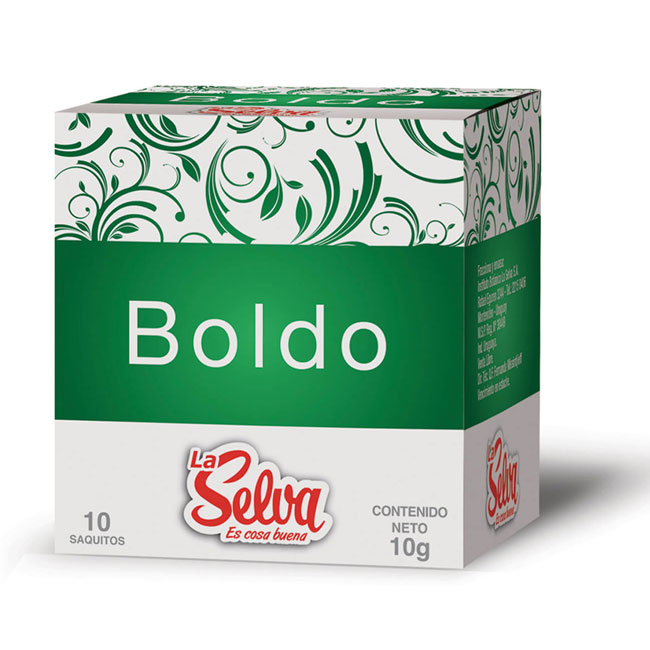 Té Boldo La Selva x10 saquitos de 1g