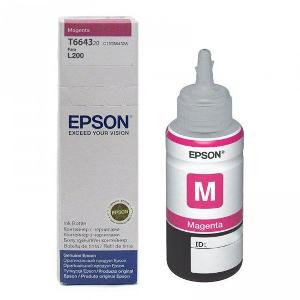 Tinta para Impresora Epson T 664 Magenta L110 210 350 Original