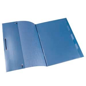 Carpeta con Elástico Oficio 7 Asuntos Azul Pancrhome