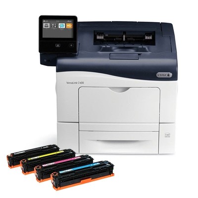 Impresora Láser Xerox C400DN Wifi Doble Faz con toners