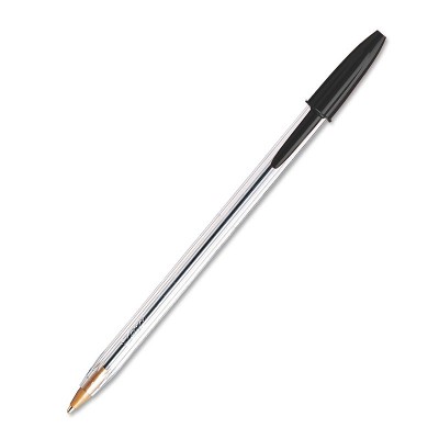 Lapicera Cristal Negra Bic