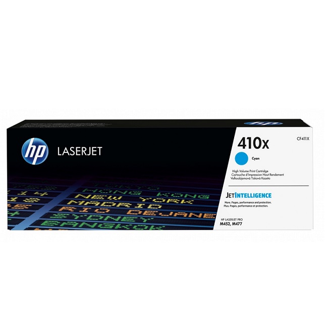 Toner Original HP CF 411 X Cyan M 452 477 