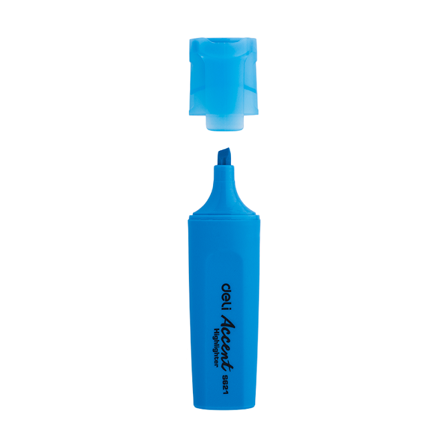 Resaltador Celeste Accent Twist Deli