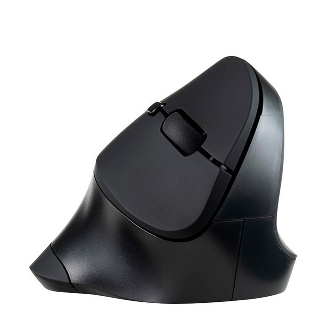 Mouse Inalámbrico Ergonómico Negro 1600 DPI Multilaser MO284