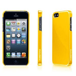 Funda Metálica Dausen iPhone 5/5S TR-RI902YL amarillo