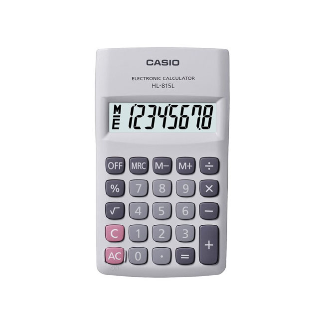 Calculadora de bolsillo Casio HL-815L