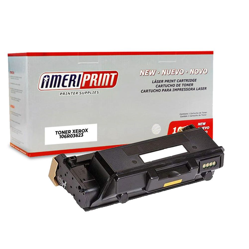 Toner Xerox Compatible 106R03623 Negro 3300 Ameriprint