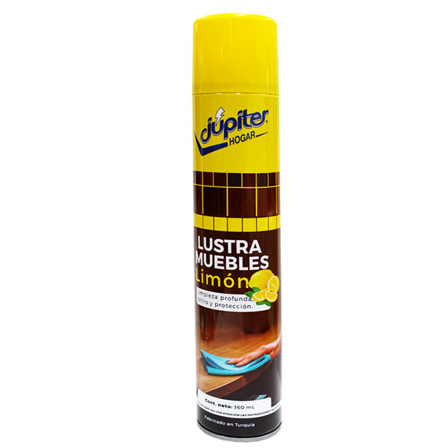 Lustra Muebles en Aerosol Limón Júpiter
