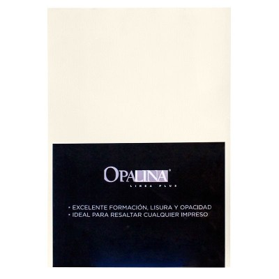 Papel Opalina Crema A4 200 grs x125 hojas