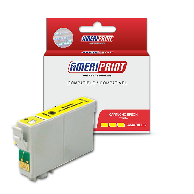 Cartucho Compatible Epson T0734 Amarillo C79,CX3900,X100
