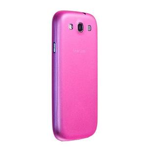 Funda Dausen Galaxy S3 de goma rosada