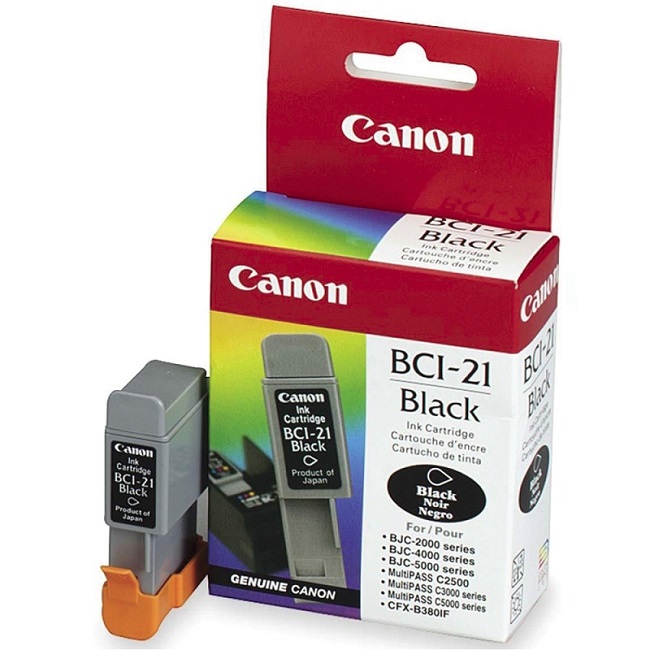 Cartucho Canon BCI-21 Negro