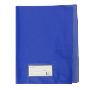 Forro PVC Azul para Cuaderno