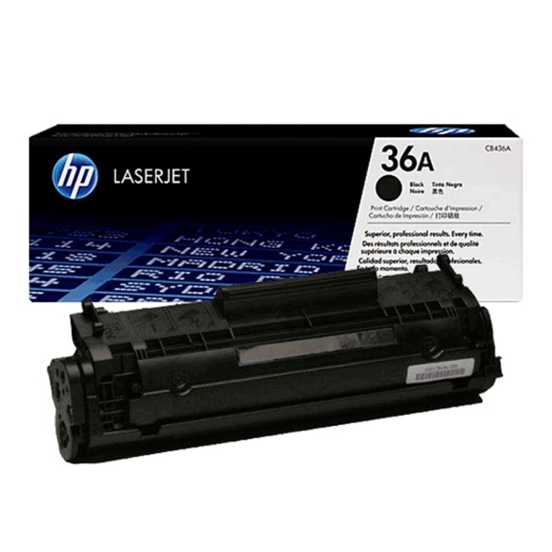 Toner Original HP CB436A 36A Negro
