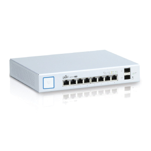 Switch Conmutador 8 Puertos 150W Ubiquiti 