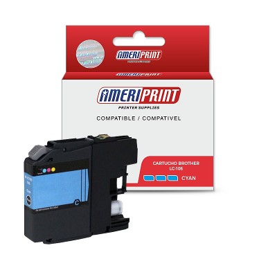 Cartucho Compatible Brother LC 105 Cyan MFC J4310 6520 Ameriprint