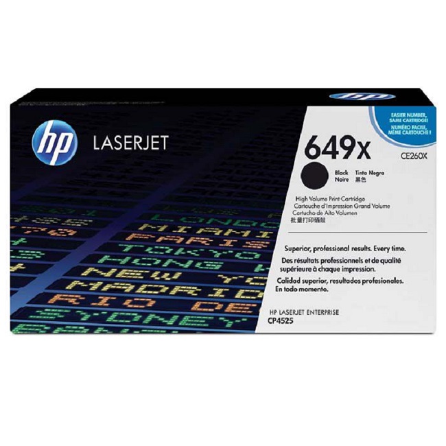 Toner HP CE260X Negro