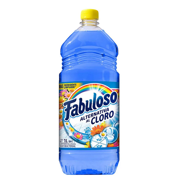 Limpiador Fabuloso Alternativa al Cloro 1Lt 