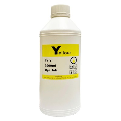 Tinta Universal para Impresoras Sistema Continuo 1 Litro Amarillo Compatible Ameriprint