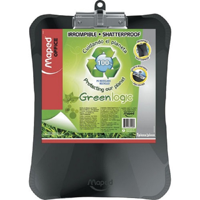 Tabla con Aprieta A4 Plástico Reciclado Maped