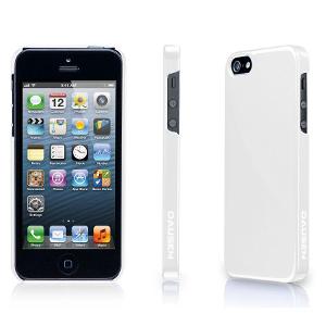 Funda Dausen para iPhone 4/4S blanco metálico