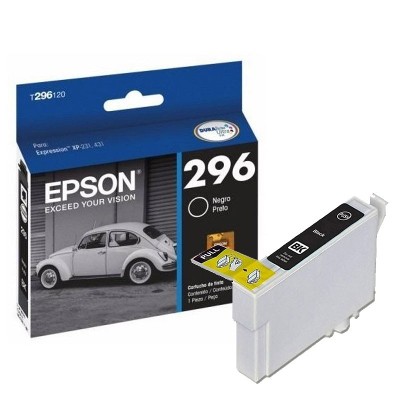 Cartucho Original Epson T 296 Negro XP 231 431